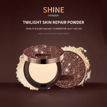 

Double-layer Pressed Powder Oil-control Cover Defects Even Skin Color Pressed Powder Makeup Q1