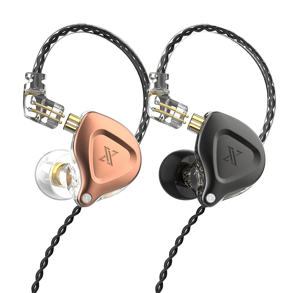 Наушники QKZ ZX2 с динамическим приводом Hi-Fi басовые наушники Спортивная гарнитура