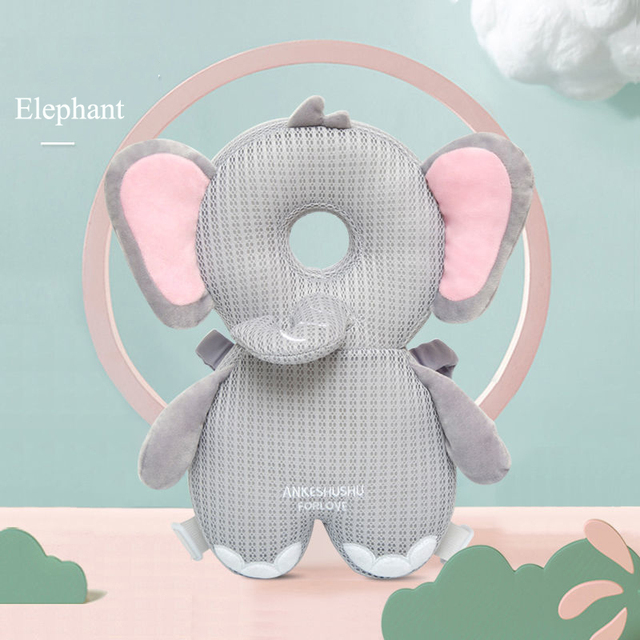 Toddler Baby Head Protector Safety Pad Cushion Back Prevent Injured Children Walking Anti-fall Pillow Anti-collision Helmet