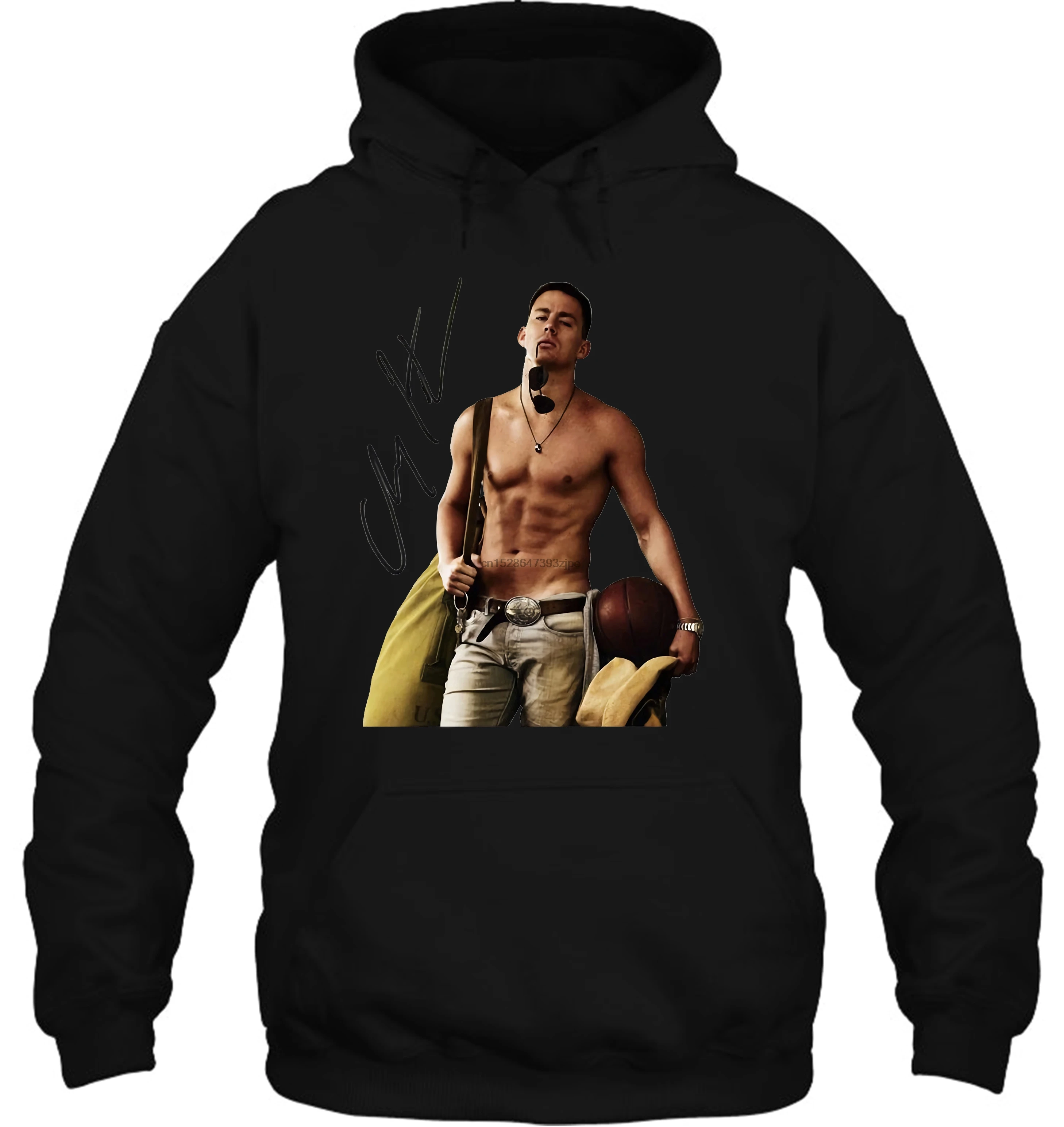 Мужская толстовка с капюшоном T246 Channing Tatum, подписанный магическим Майком, Мужская Дизайнерская футболка, Повседневная Уличная одежда, Топы S 3X, женская уличная одежда
