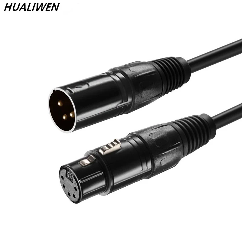NOSYA 2M DMX Stage кабели для освещения провода с 5 контактным сигналом XLR Male к 3