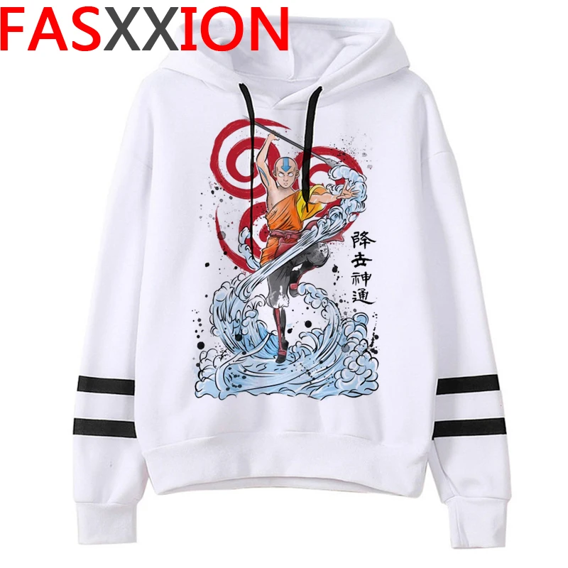 Аватар Последние Airbender толстовки мужские графические хип-хоп Ulzzang свитшоты