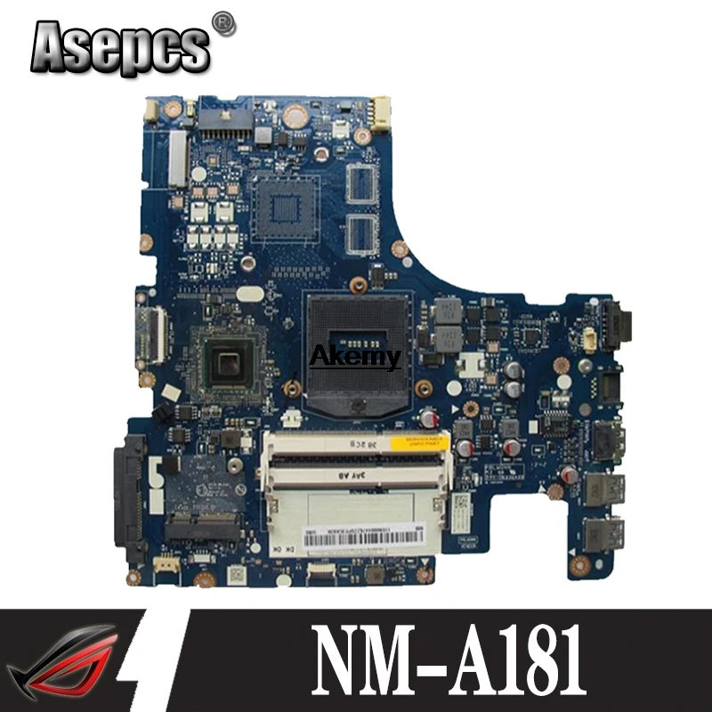 Бесплатная доставка Новый AILZA NM-A181 материнская плата для For Lenovo Z510 ноутбука PGA947