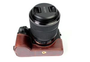 Чехол из искусственной кожи для камеры sony Ilce-7Ii A7Rii A7Mii Digital A7Ii коричневый черный кофе прочный портативный