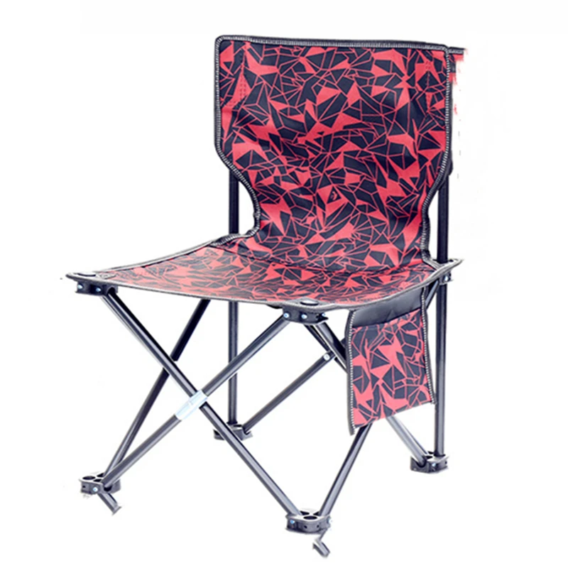 

Outdoor Folding Chair Portable Fishing Stool Equipped with Fine Art Birth-making Chair, Mazzar Beach Small Stool