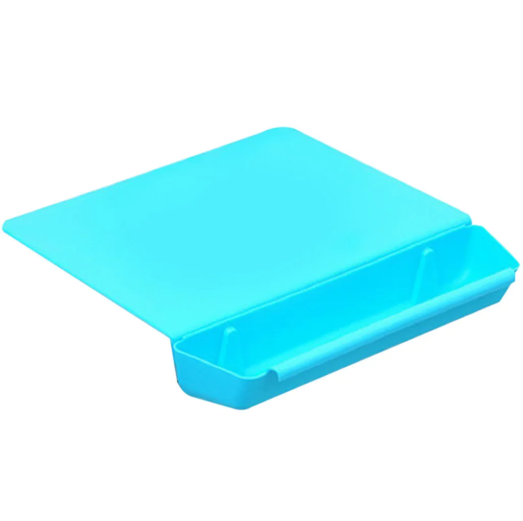 Candy Color Kitchen Practical 2-in-1 Storage With Dish Trough Cutting Board Cutting Board Plastic Thickened Cut Fruit Board PP3