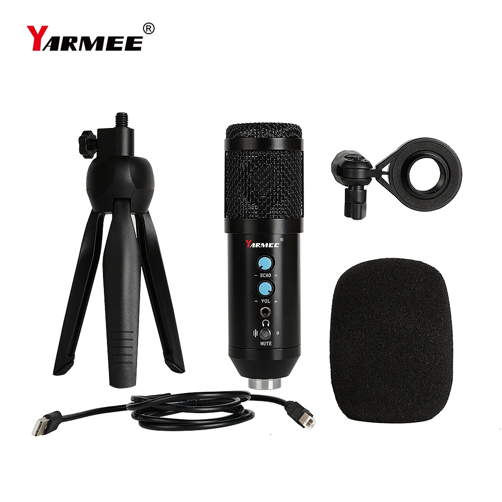 YARMEE Computer USB microphone for PC latop