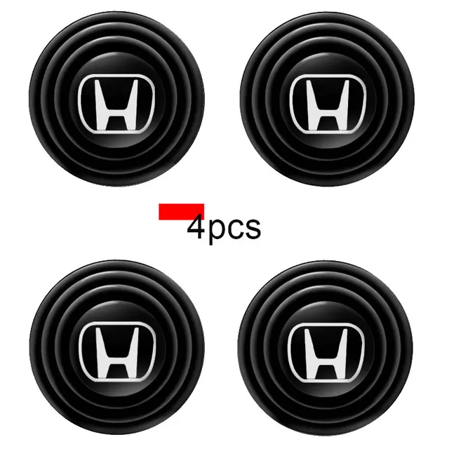 Car Door Shock Absorber Gasket Bumper Protector Auto Accessories For Honda Mugen Power Civic Accords CRV Hrv Jazz CBR VTX VFR 4pcs