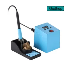Gudhep 3 в 1 паяльная станция GD90 наконечники для паяльника DIY Собранные наборы электрические инструменты машина для сварки
