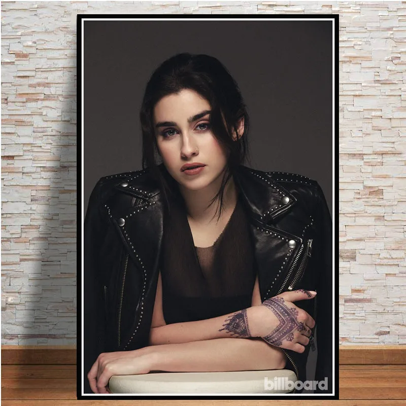 Картина маслом на холсте Lauren Jauregui красивая музыка певица звезда девушка