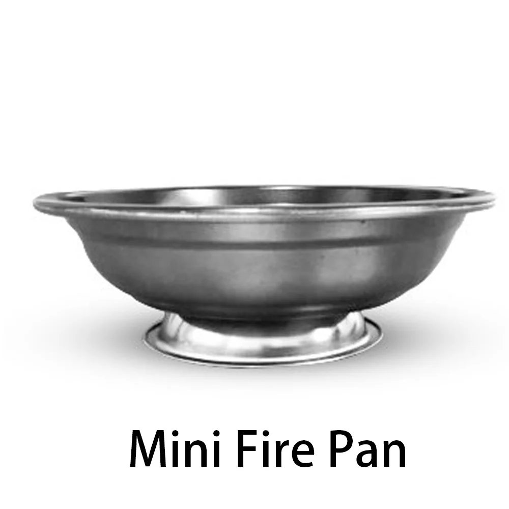 Mini Fire Pan Magic Tricks Comedy Stage Magician Production Item Illusions Gimmick Props Accessories Object Appearing Magia | Игрушки и