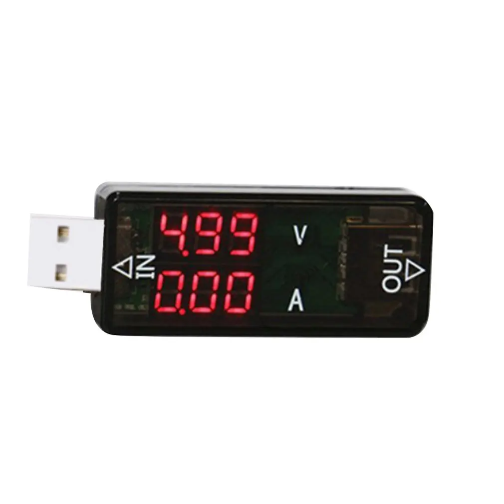 USB Тестер DC Цифровой вольтметр amperimetro напряжение тока Вольтметр Амперметр детектор банк питания индикатор зарядного устройства