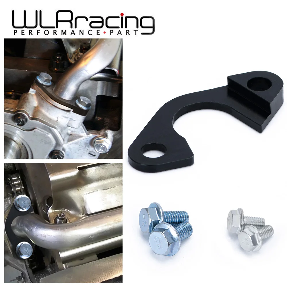 Oil Pump Pickup Girdle Tube Endform Hold Down Brace Retainer Updated 2 Bolt for 97-14 LS Engine LS1 LS3 LS2