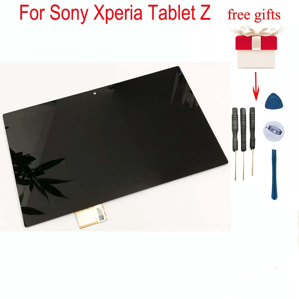 Pаспродажа Для sony Xperia Z SGP321 10,1 ЖК дисплей Дисплей Замена Сенсорный экран Панель в сборе для SGP311 SGP312