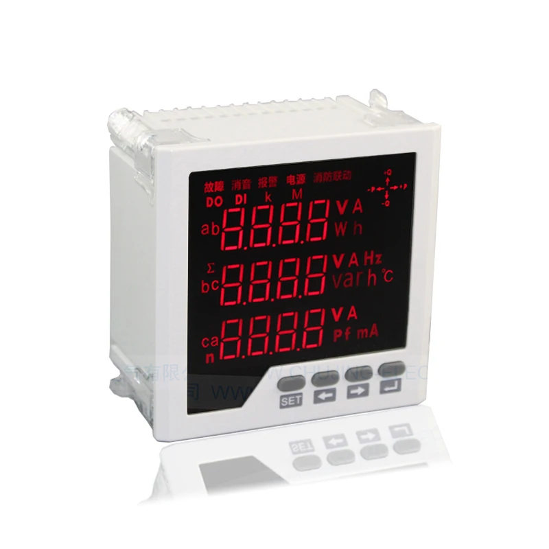

New type 3 phase multifunction panel meter Measure and display 3 phase electric parameters panel meter 3 phase power multimeter