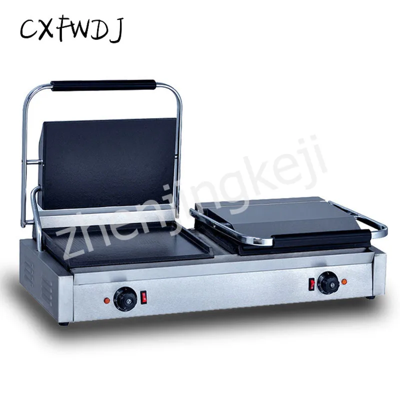 BS-813E Double-head Platen Sizzling Steak Special Platen Furnace Sandwich Machine Double-sided Electric Oven