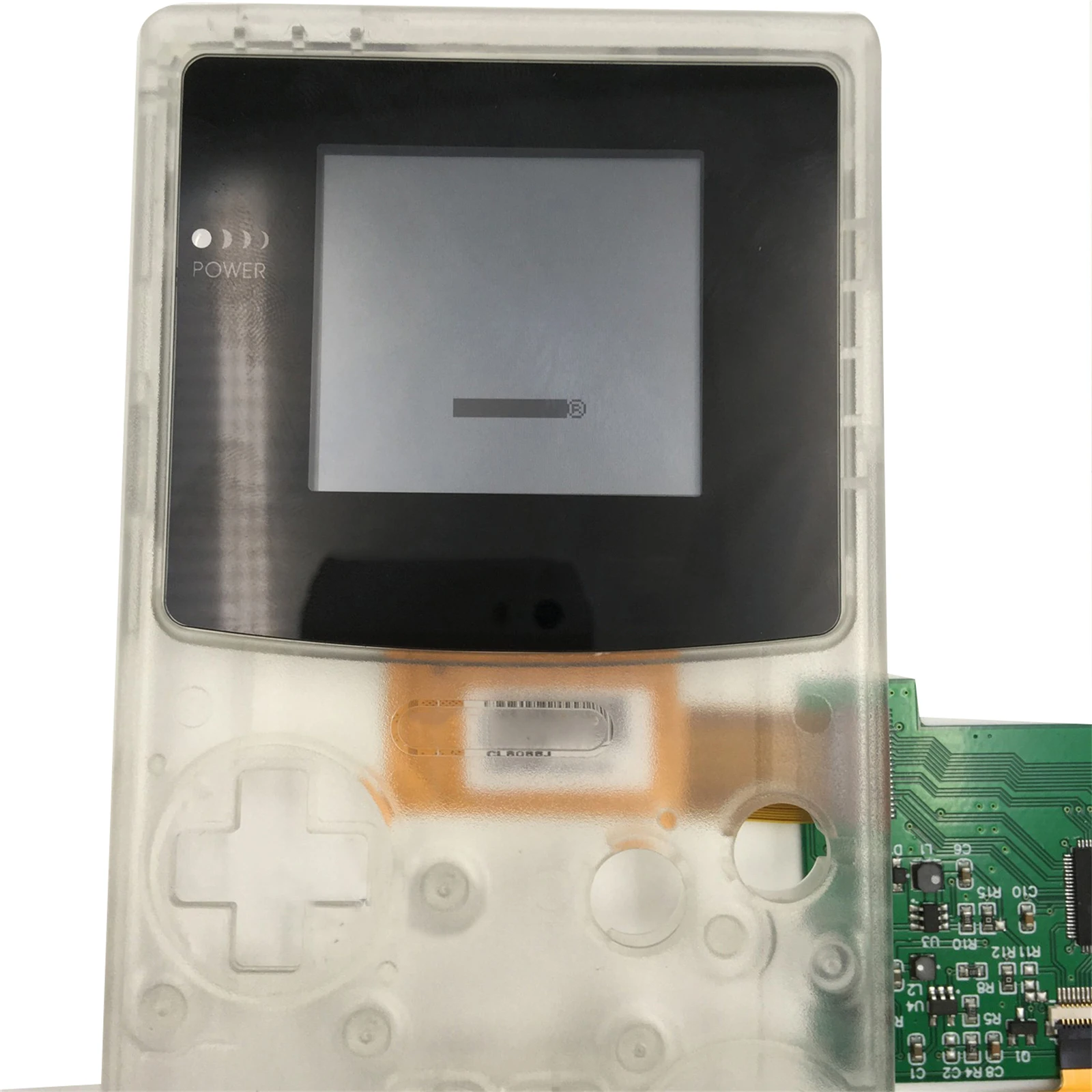 ЖК-экран для nintendo Gameboy цвет подсветка запасные части для GBC 5 сегментов Регулируемая яркость экран комплект модификации