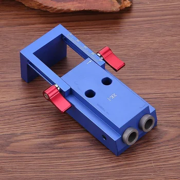 

DIY 9.5MM Pocket Hole Jig Step Drill Bit Kit Woodworking Carpentry Joinery Tool