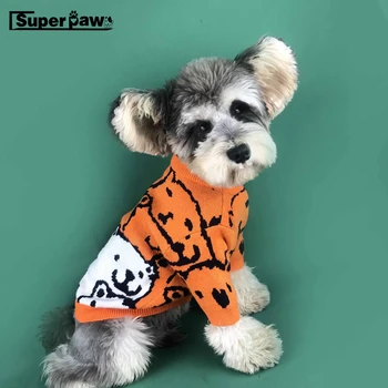 

Fashion Dog Clothes Pet Puppy Sweater Hoodie French Bulldog Schnauzer Teddy Jacket Coat for Dogs Winter Warm Dropshipping YHC27