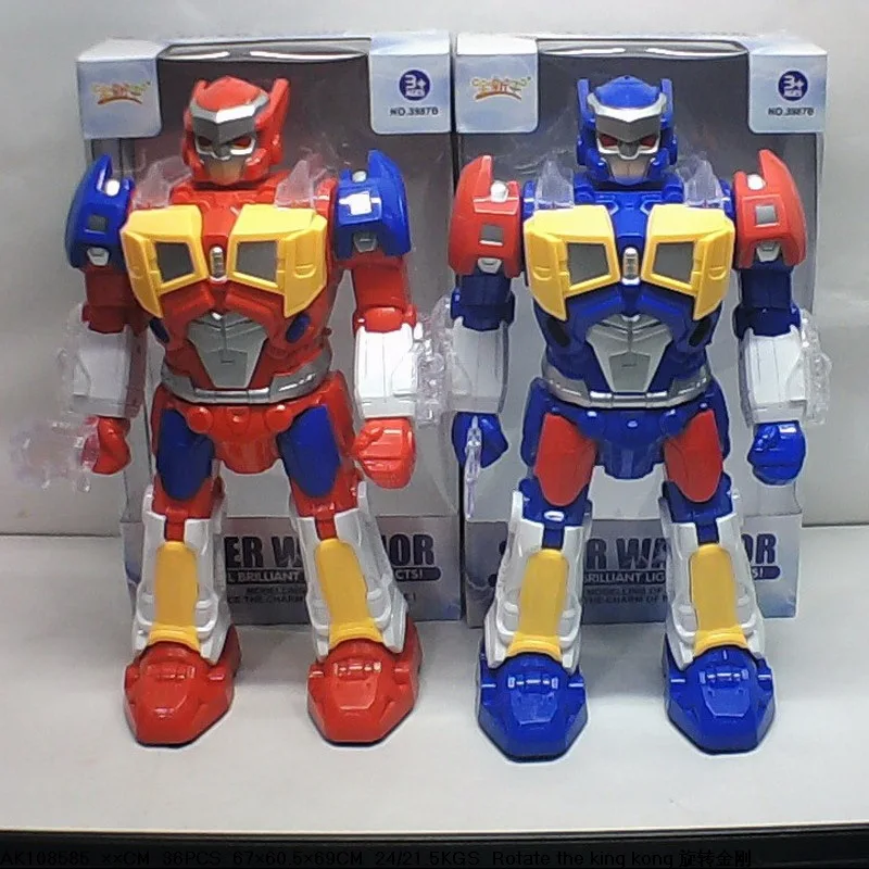 

New Cartoon Transformation Car Cartoon Children'S Educational Inertia Transformation Car Toy Robot