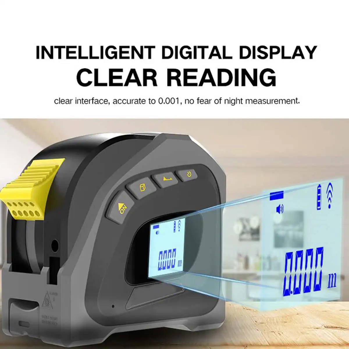 40M 4 in 1 Laser Rangefinder Digital 5M Tape Measure Distance Meter Portable Range Finder Infrared Construction Gauging Tool 40M 4 in 1 Laser Rangefinder Digital 5M Tape Measure Distance Meter Portable Range Finder Infrared Construction Gauging Tool