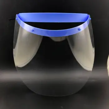 

Safety Face Shield Transparent Protective Mask Anti-Saliva Protective Hat 2pcs