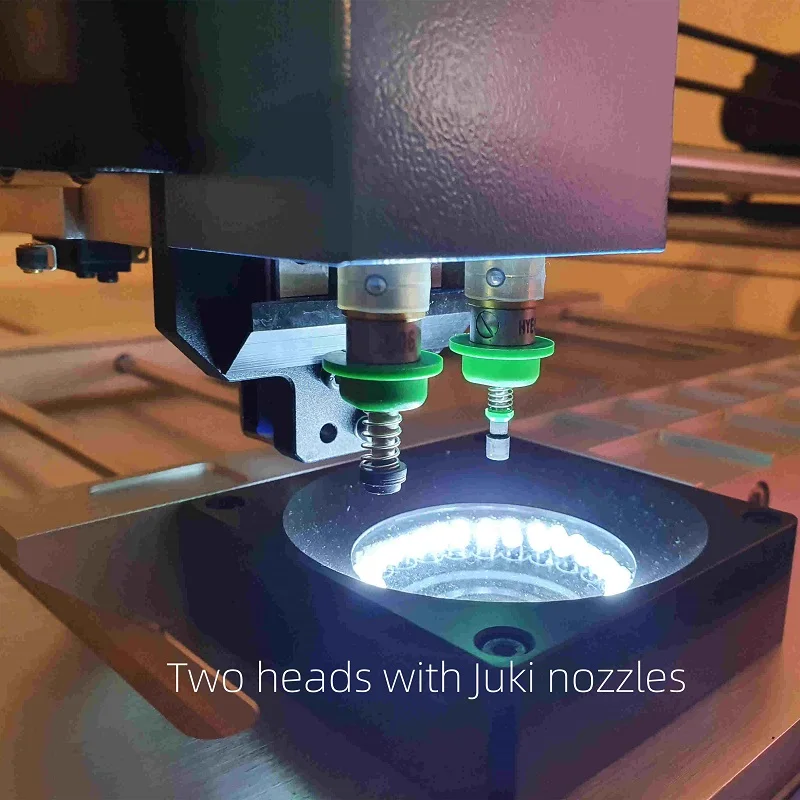 Low Cost High Accuracy CHM-T36VA Desktop SMT Pick and Place Machine chmt36va, 0402-5050,SOP,QFN,QFP