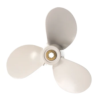 

White Propeller Replacement Exterior Parts Aluminum Alloy 7 1/2 X 7-BA