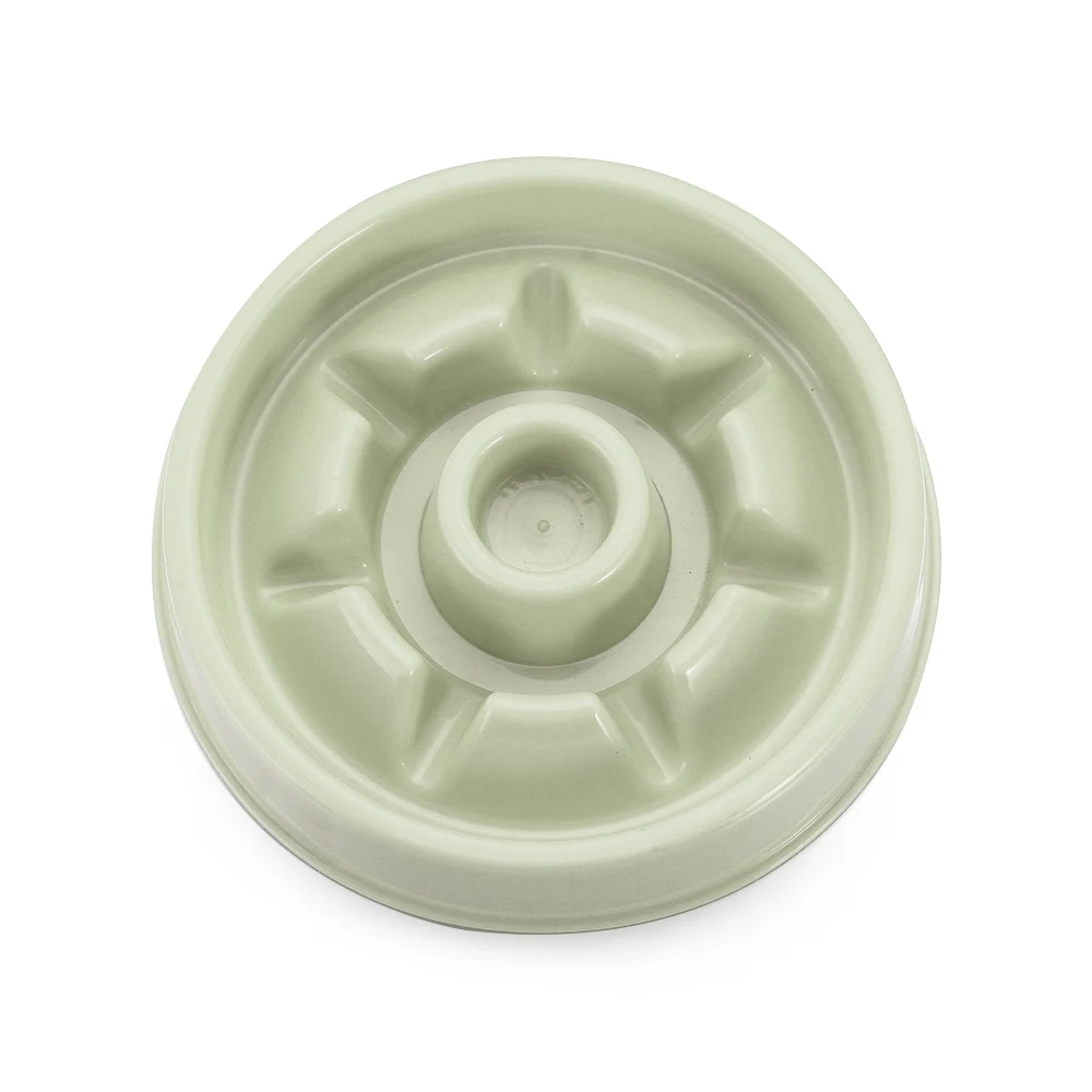 Green-Type A 5 типов 3 цветов Собака медленная миска для еды щенок Миска Для Кормления Собаки принадлежности для здоровья собак для большой собаки и маленькой собаки - Цвет: Green-Type A