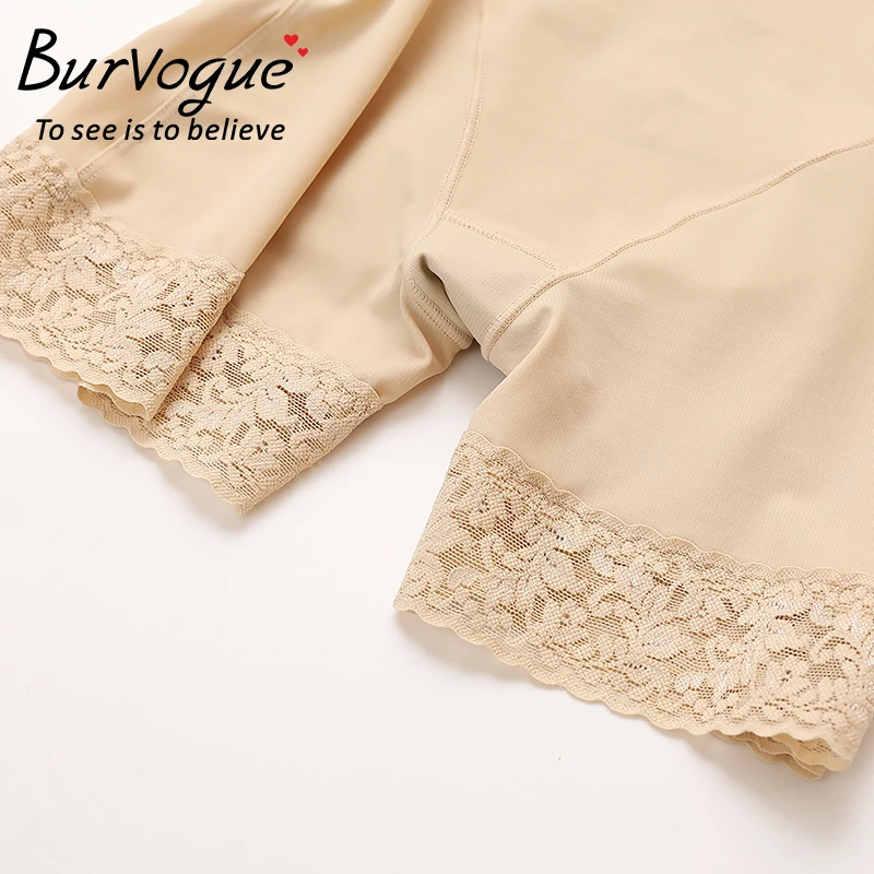 Burvogue/женская одежда для шейпинга с высокой талией, дышащие трусы-подтяжки, Корректирующее белье для похудения, Корректирующее белье для живота, большие размеры