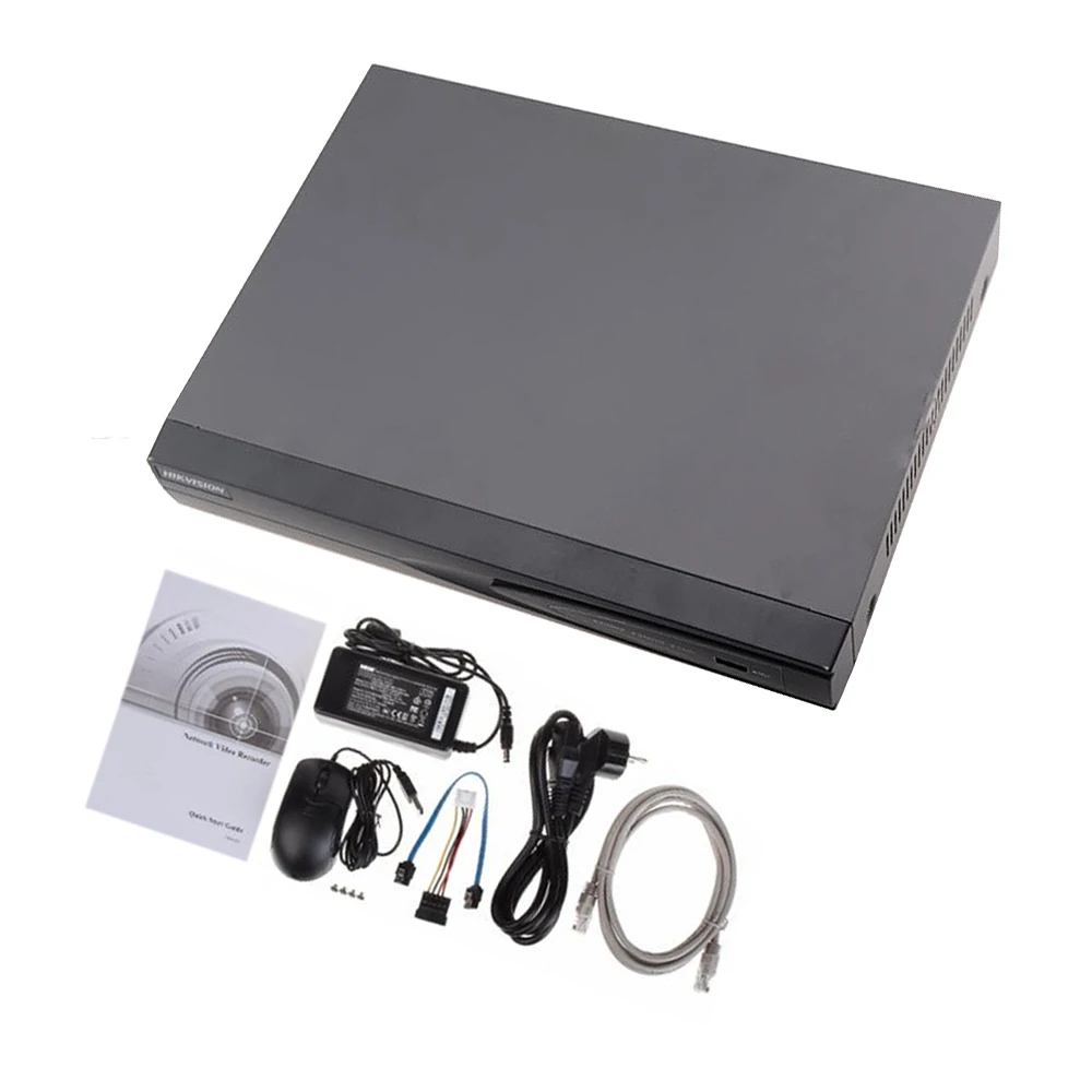 Hikvision OEM NVR DT604-H1/P4 = DS-7604NI-K1/4 P 4CH POE 8MP 4K запись для POE камеры безопасности сетевой видеорегистратор