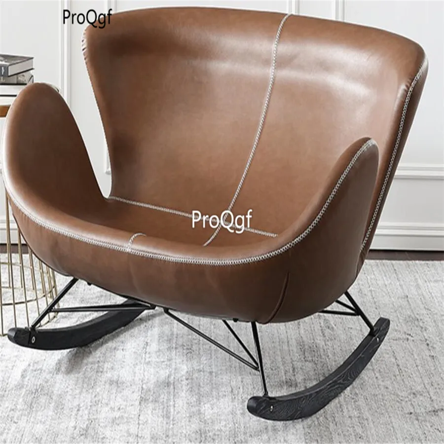 Ngryise 1 Set lounge leather minshuku swing sleeping chair