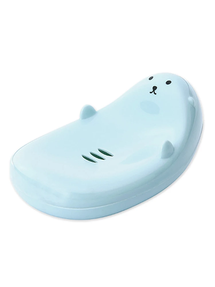 New Arrival Fashion Bathroom Accessories soap dish Soap Box Plastic Dish Plate Storage Tray Holder Case