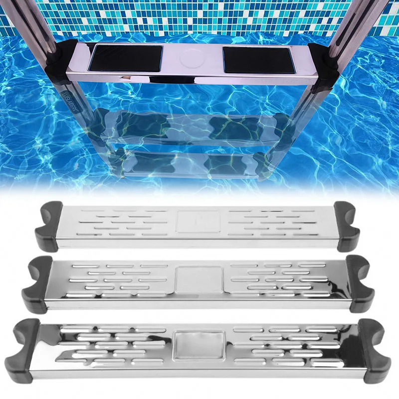 

Hot Stainless Steel Swimming Pool Pedal Replacement Ladder Rung Steps Anti Slip Accessories LSK99