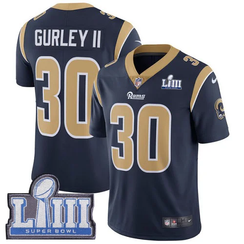 Супер Rams Bowl Лос-Анжелес Джерси 16 Джаред Гофф 30 Тодд Герли II 99 Аарон Дональд все Прошитые американские футбольные майки - Цвет: 9