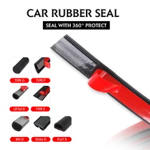 Zarkor, 1 м, резиновое самоклеющееся уплотнение для автомобильной двери, водонепроницаемый, защита от пыли, для автомобиля, звукоизоляционная, амортизационная, Авто герметик