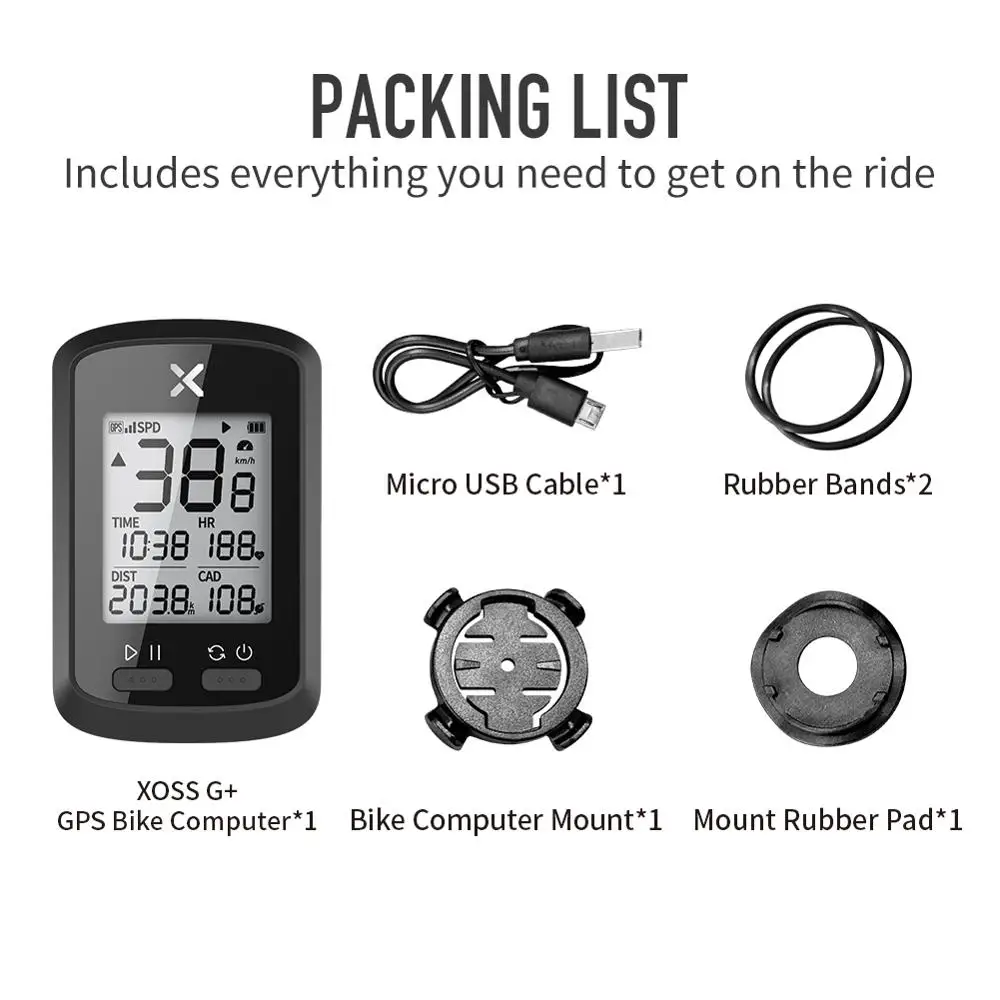 Xoss G G+ Plus Bike Computer Gps 