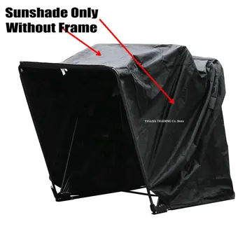 

Sunshade Only of Large Size Motorcycle Shelter, 345*188*190cm, Waterproof Motorcycle Cover without Frame