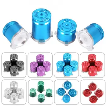 

1 Set Aluminium Button Kits Replacement Durable Game Accessories for Xbox One Game Controller 4 pcs Buttons игровые аксессуары