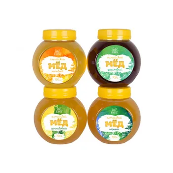 

A set of rare species of Altai honey