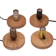 AliExpress 12 поклонение круглые тарелки деревянный продукт ретро библиотеки персонализированные и креативные гостиной лампа для защиты глаз