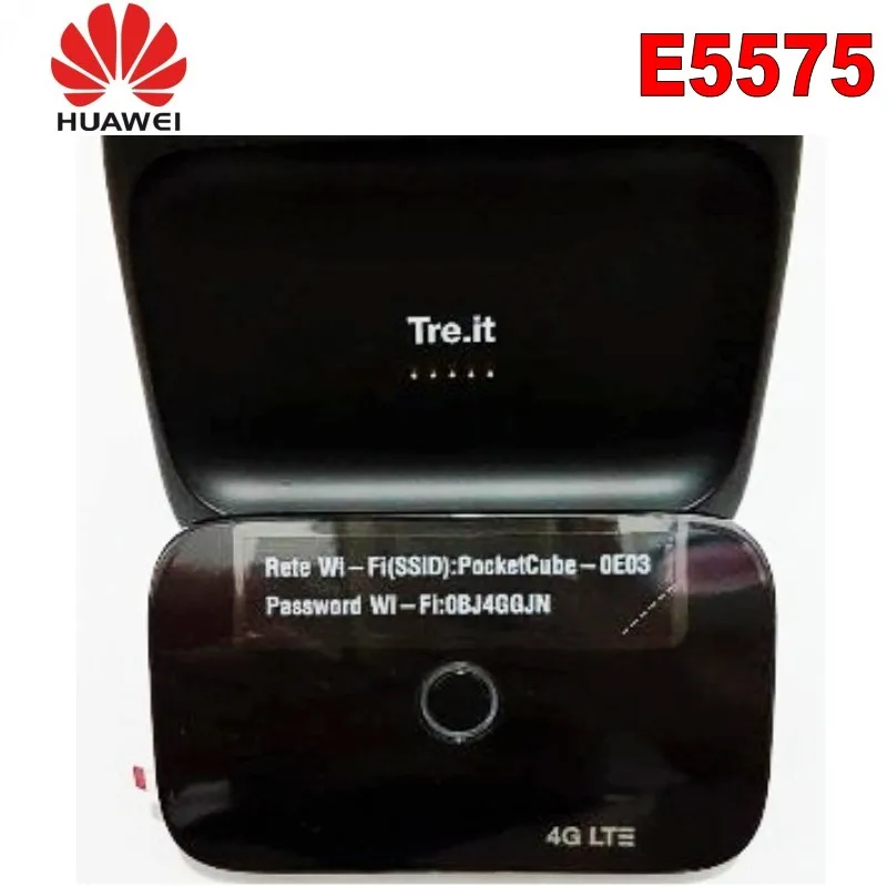 Desbloqueado Huawei Original Pocketcube E5575s Lte 4g Fdd 1800 - 2600mhz Portátil Wifi Hotspot E5575 4 High Quality Computador e Escritório
