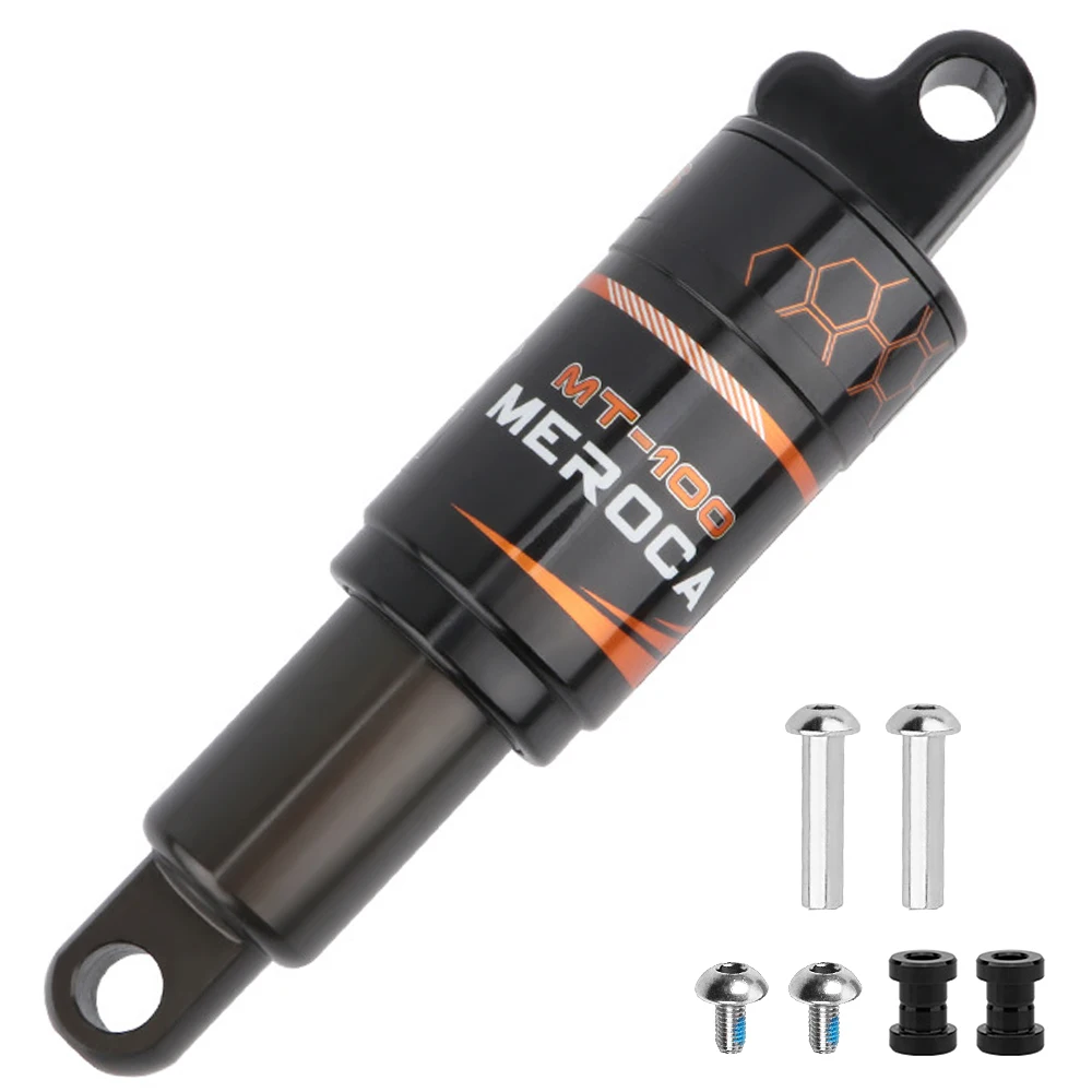 Meroca Bicycle Rear Shock Absorber Integrated Oil Spring For Mtb Mountain Bike Scooter Rear