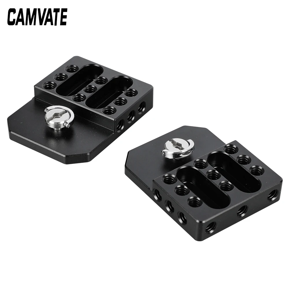 Универсальная верхняя/Нижняя пластина CAMVATE с несколькими нитями 1/4 20 для