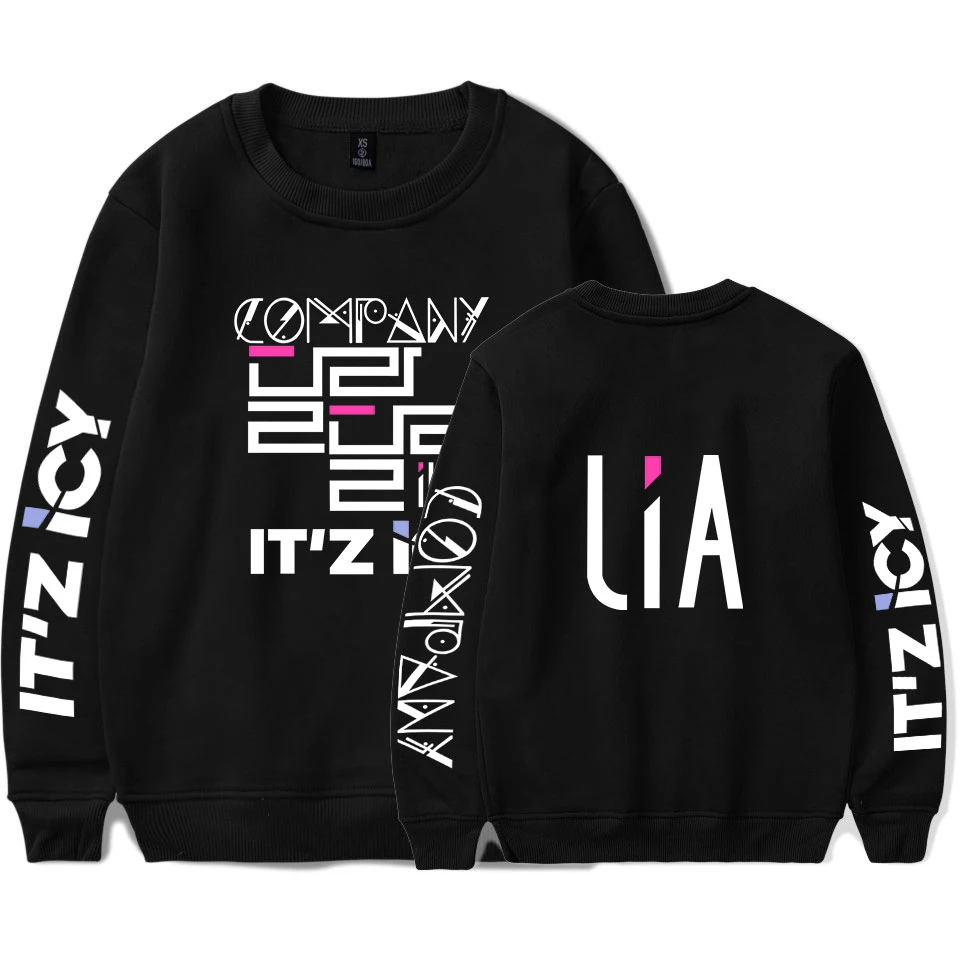 ITZY толстовка женская Горячая комбинация эксклюзивная толстовка с капюшоном модная Популярная Корейская осенняя и зимняя одежда XXS-4XL