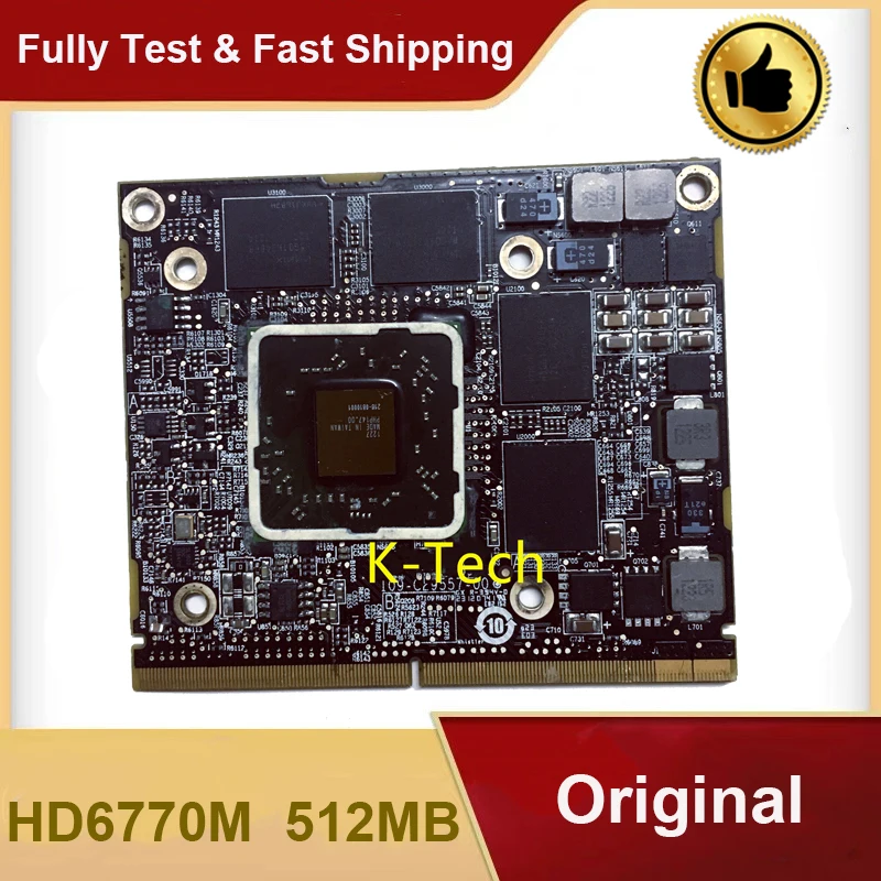 Оригинальный HD6750M HD6750 HD6770M HD6770 109 C29557 00 графическая карта VGA Видеокарта GPU Для iMac 21 5