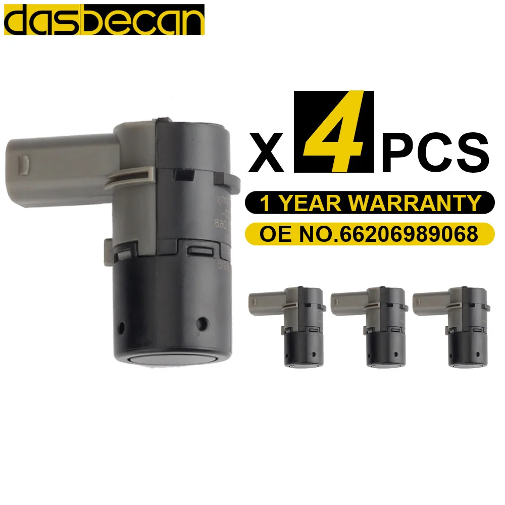 4 Uds delantero trasero aparcamiento PDC Sensor para BMW 3 5 E39 E53 E60 E61 E64 E65 E83 R50 R52 R53 525i 530i 540i M5 X5 66206989068, 989068