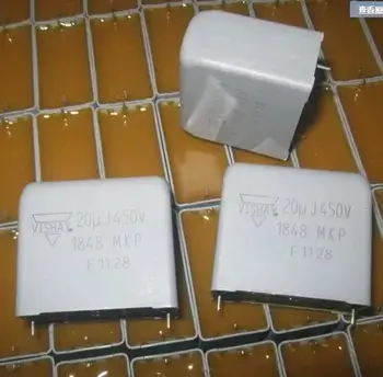 

10PCS/LOTS NEW 20UF DC 450V 450VDC 2pins MKP1848 20u J450V Electrodeless capacitor good quality