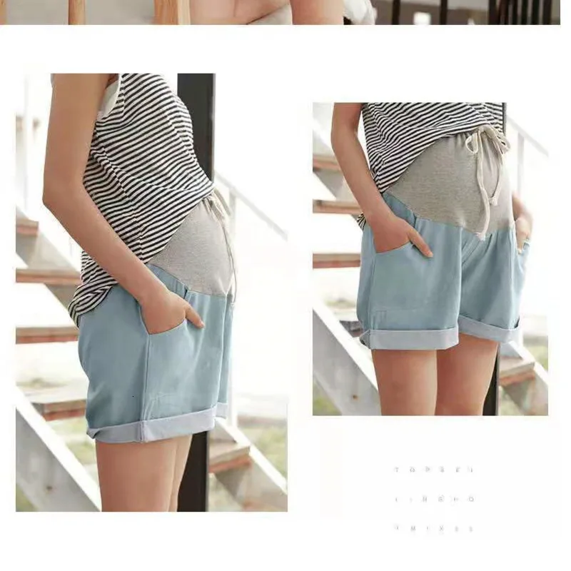 Pregnant Woman Jeans Pregnant Woman Pants Summer Backing Security Thin Section Support Abdominal Pants