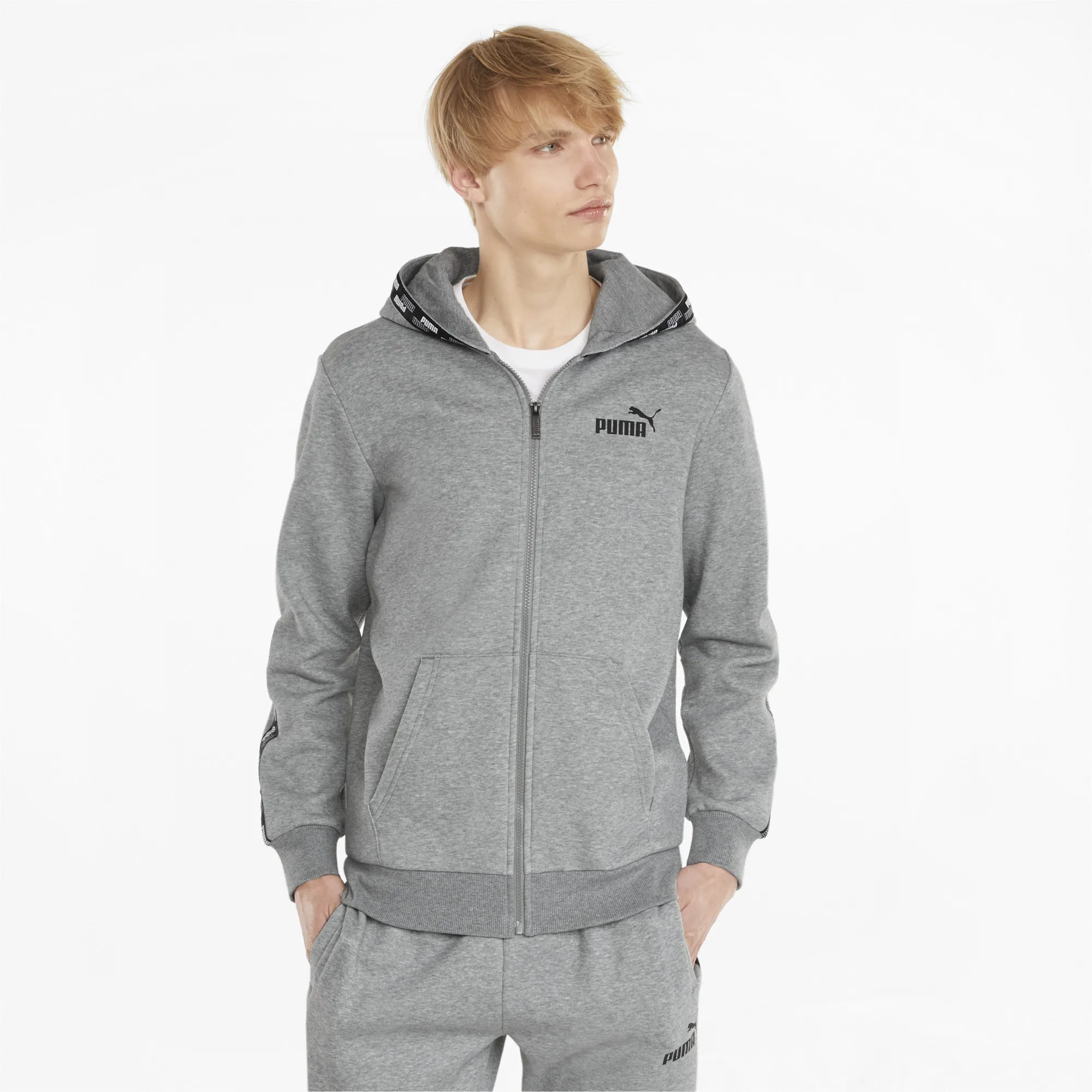 Sweatshirt Puma Power Full-zip Men's Hoodie - Hoodies u0026 Sweatshirts -  AliExpress